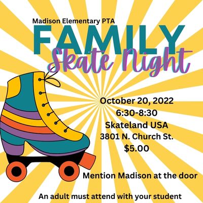 Skate Night Flyer